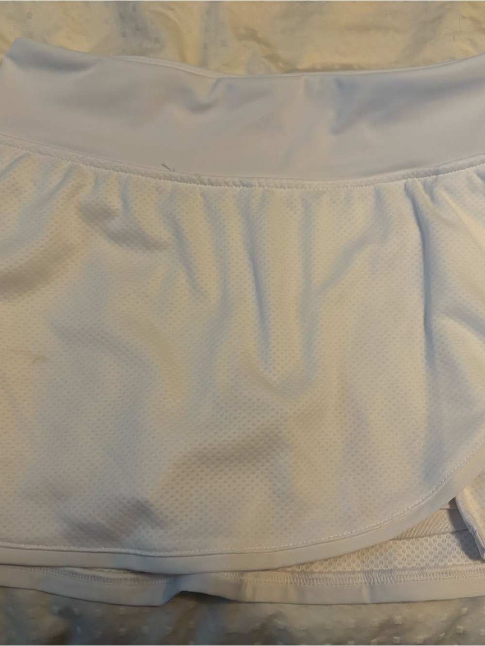 adidas Women's White Athletic Skort with Built-In Brief